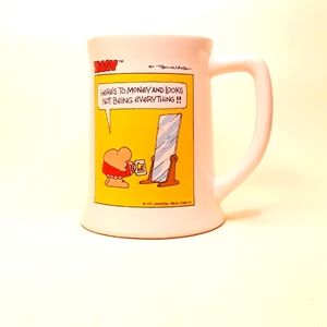 Vintage ZIGGY stoneware mug EUC